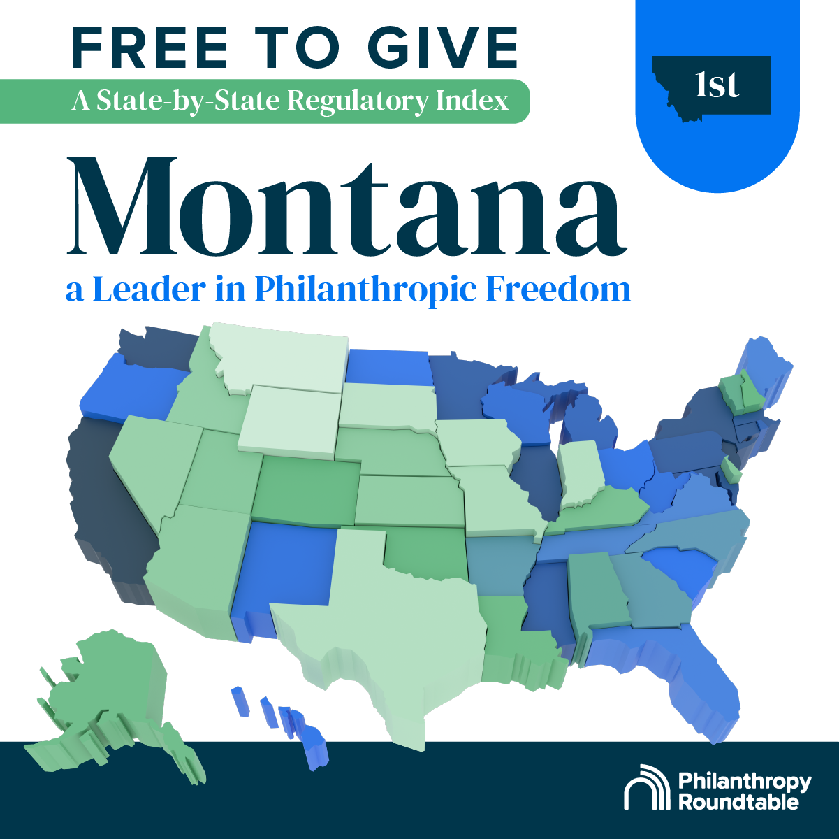 Philanthropy Roundtable Facebook ad: Free to Give: A State-by-State Regulatory Index