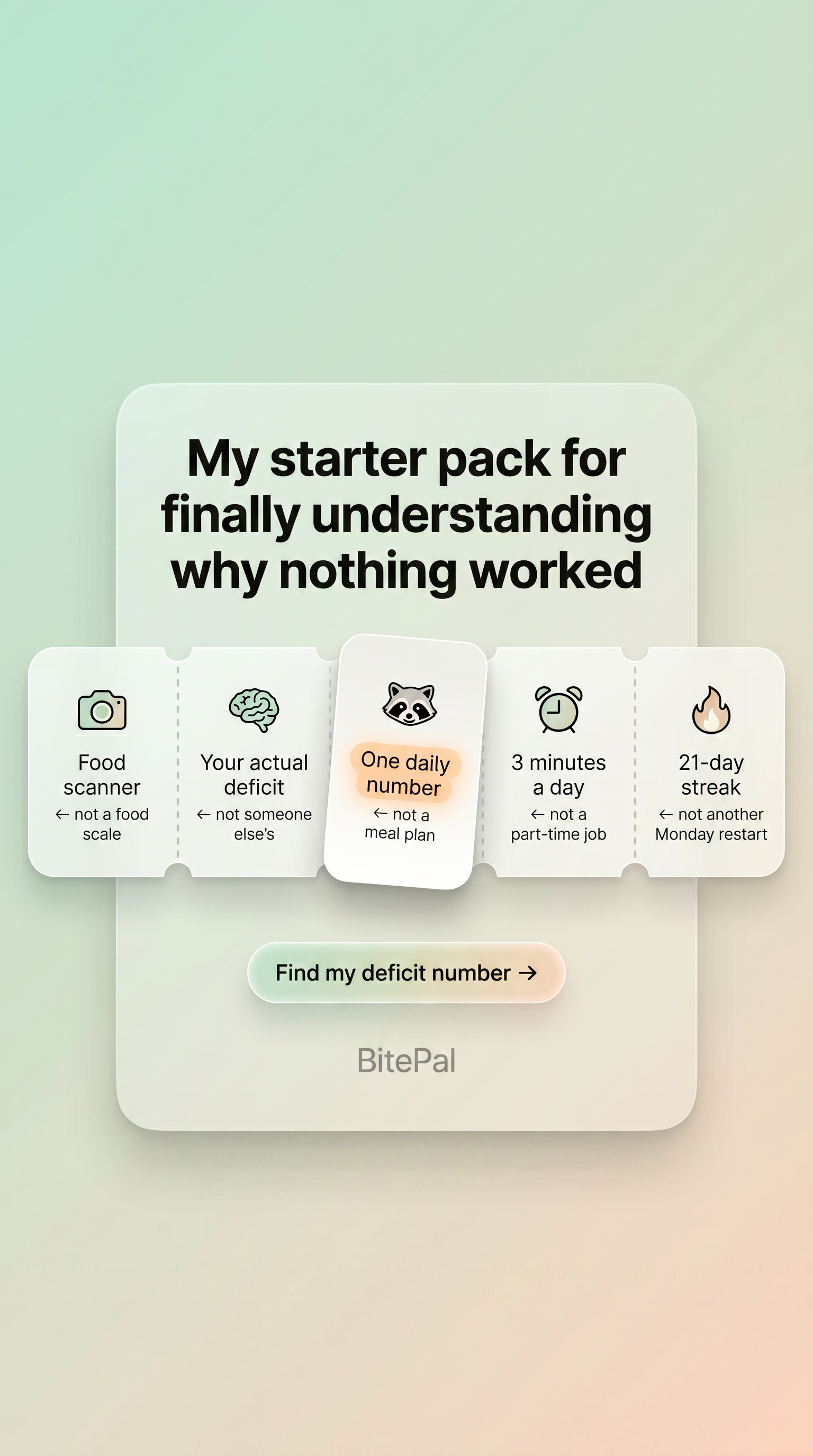 BitePal: Fasting Coach Facebook ad