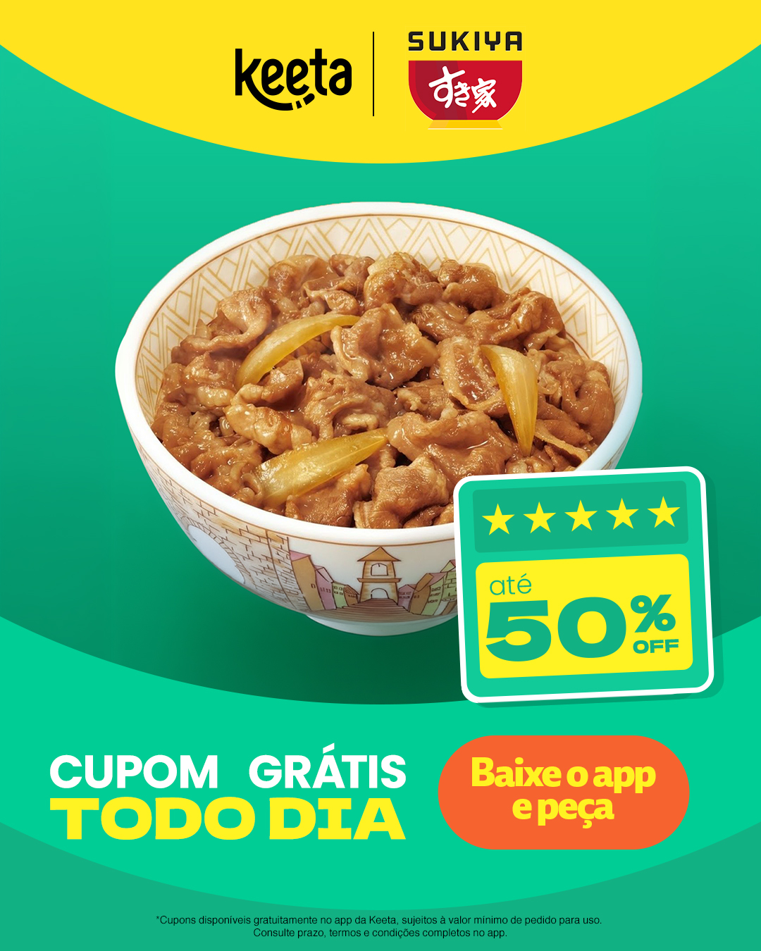 Keeta Brasil Facebook ad