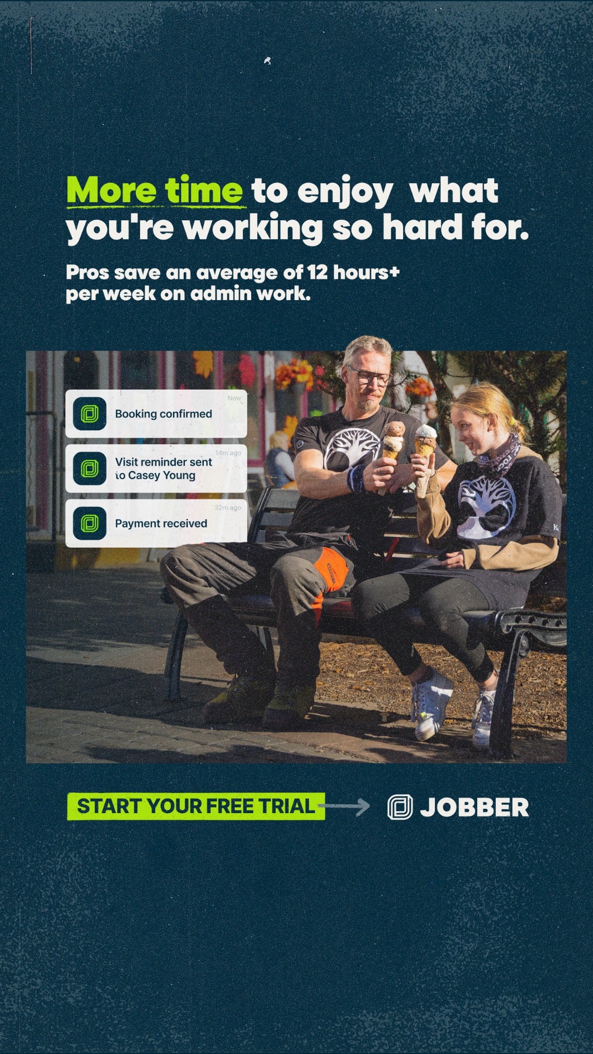 Jobber Facebook ad