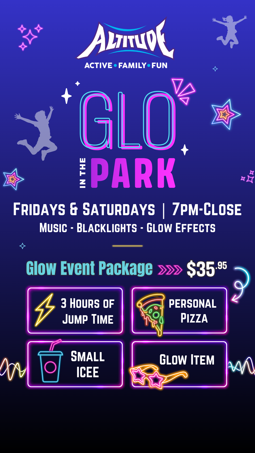 Altitude Trampoline Park - Sanford Facebook ad from Mar 23, 2026