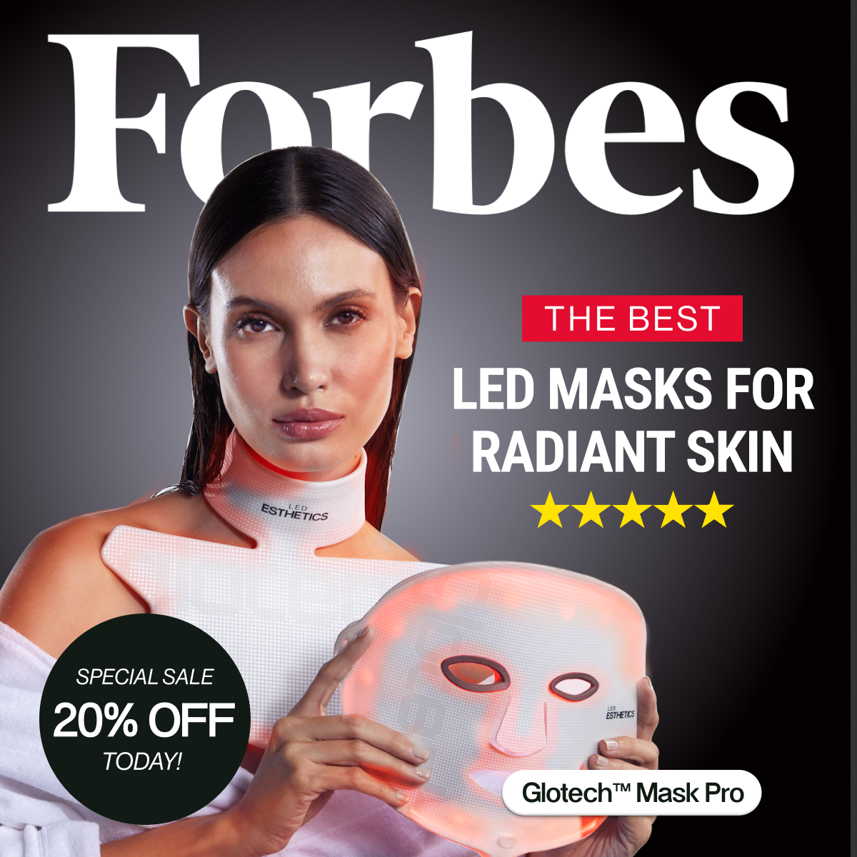 LED Esthetics Facebook ad from Jul 14, 2026