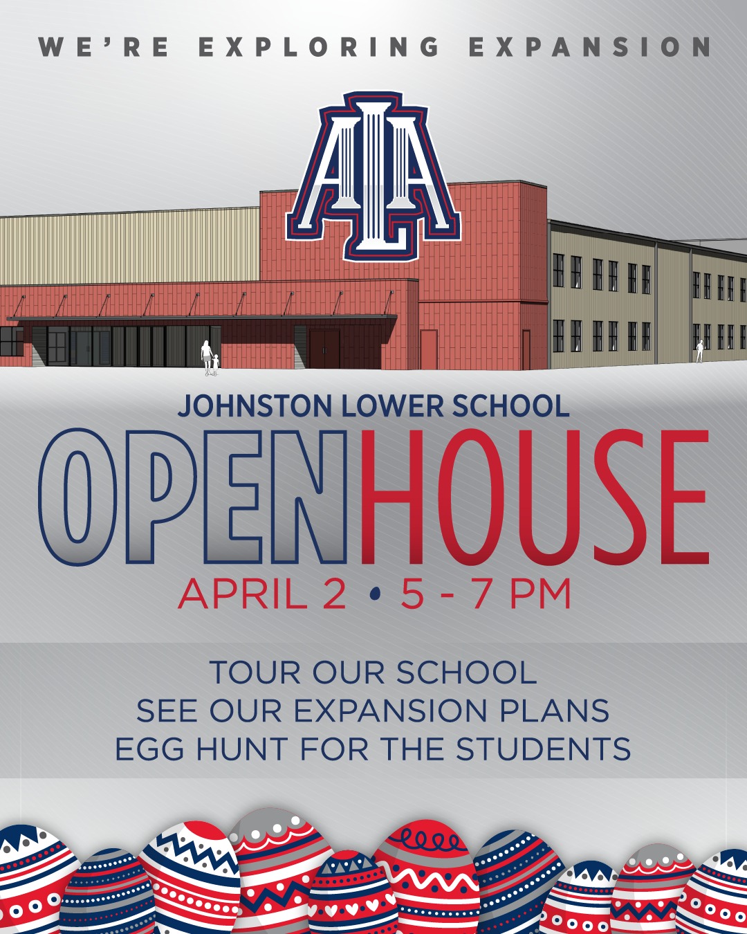 American Leadership Academy Johnston K-5 Facebook ad: ALA Johnston Elementary Open House