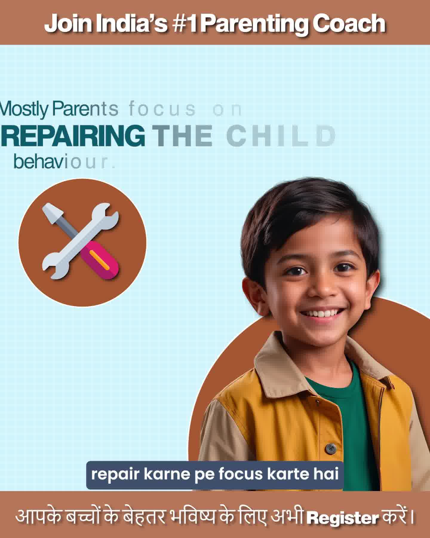 Parikshit Jobanputra Facebook ad: Happy Parenting Webinar By Parikshit Jobanputra
