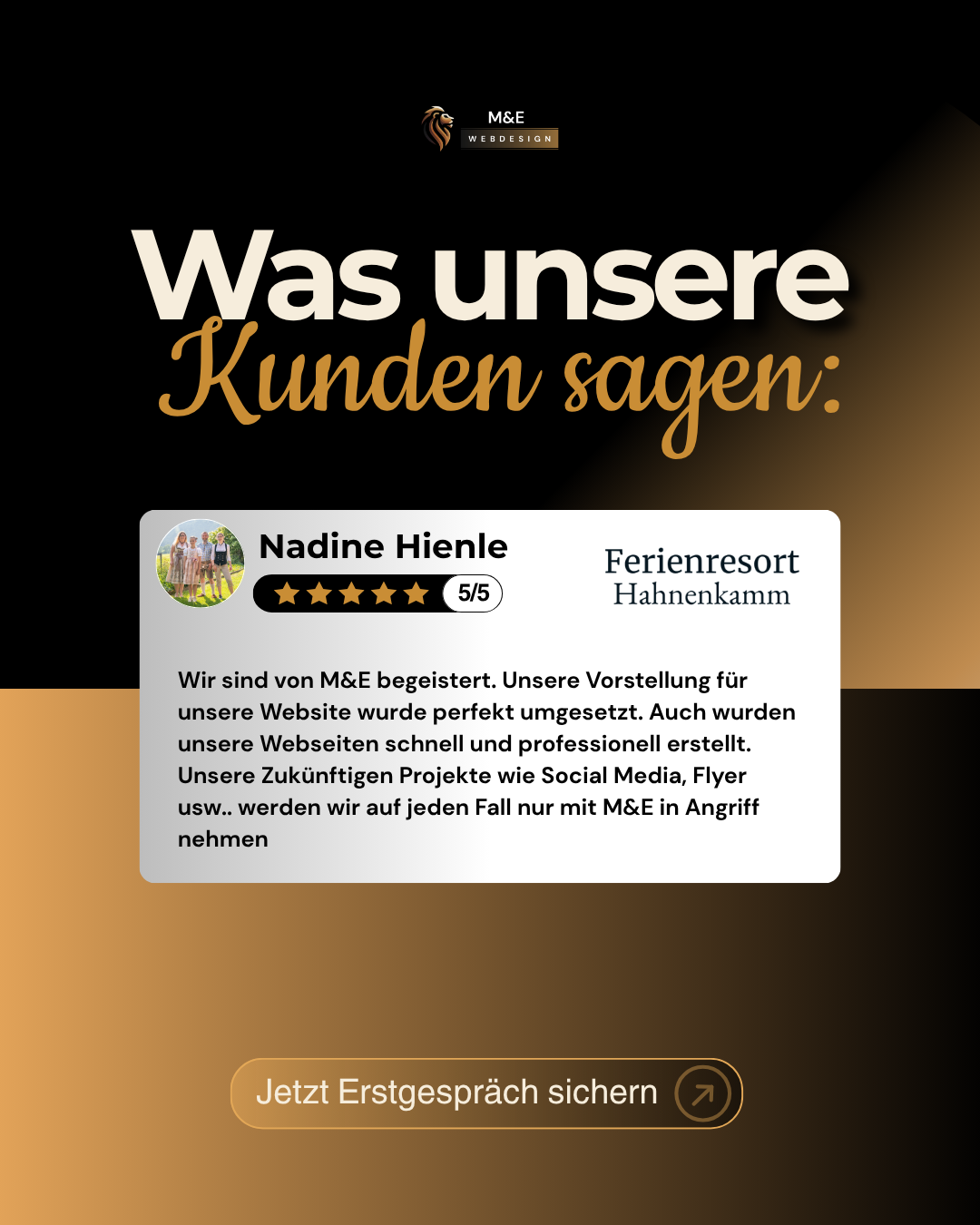 Milena Kautecky - M&E Webdesign Facebook ad