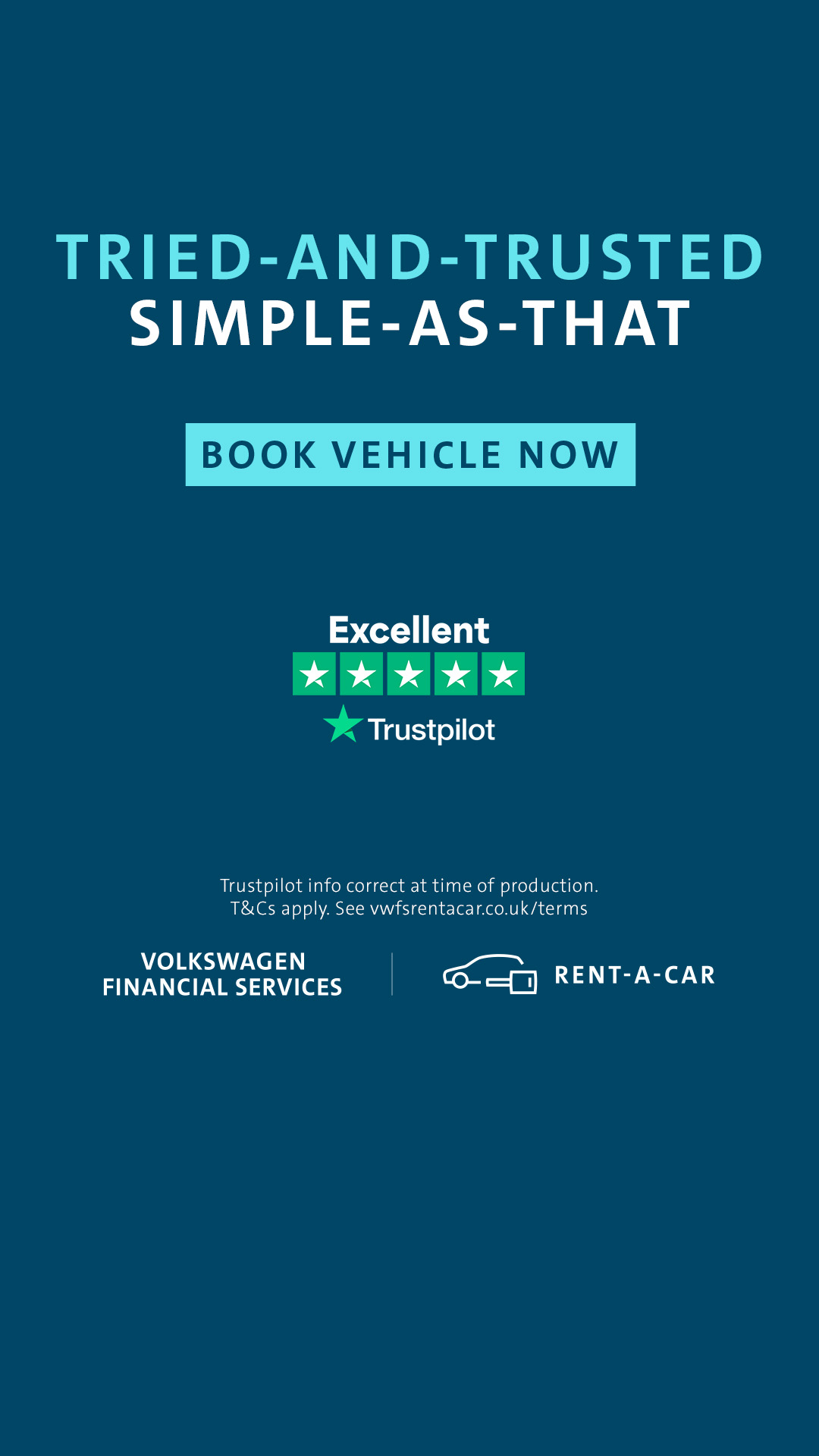 VWFS Rent-a-Car Facebook ad from Jul 8, 2026