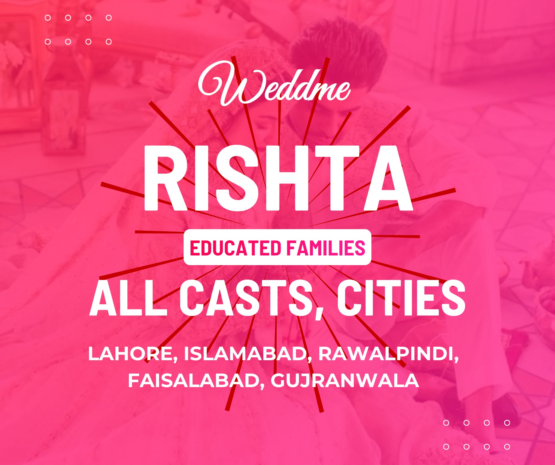 Weddme Facebook ad