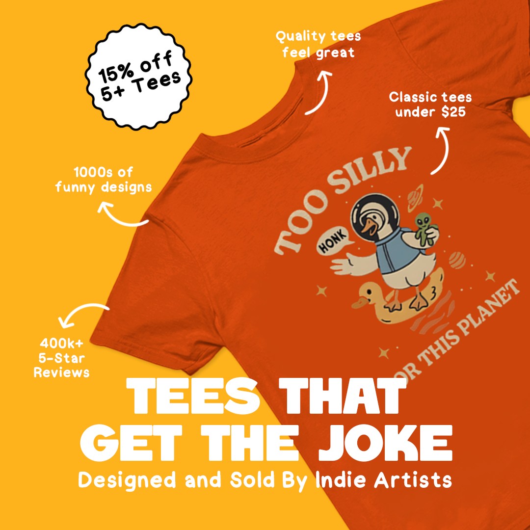 TeePublic.com Facebook ad