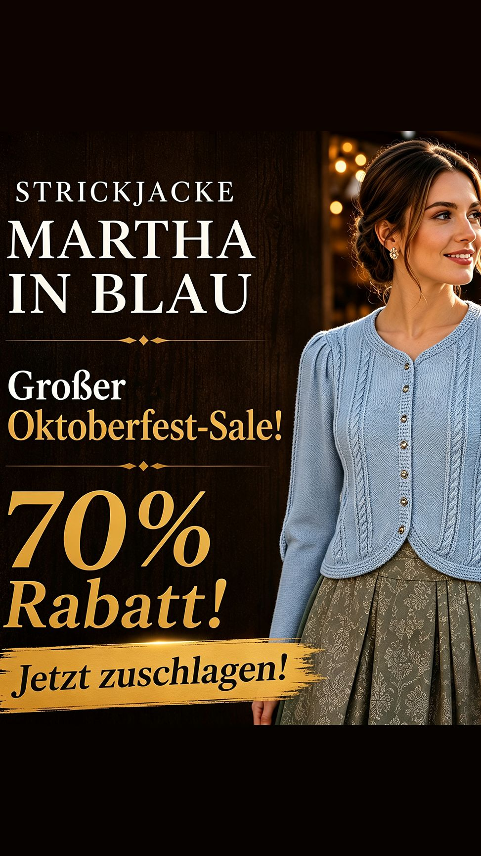 Ja,mei Life Facebook ad: Stilvoll durch die Wiesn-Zeit!