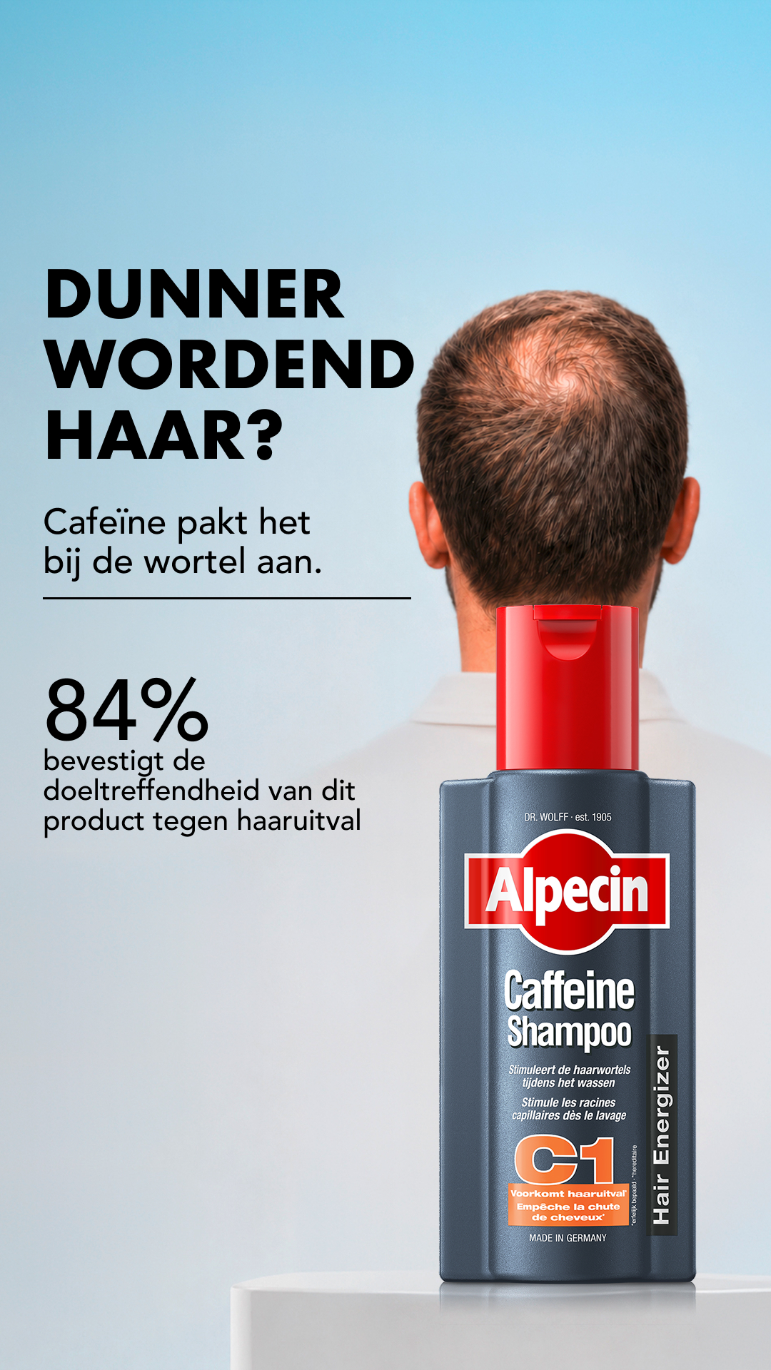 Alpecin Facebook ad