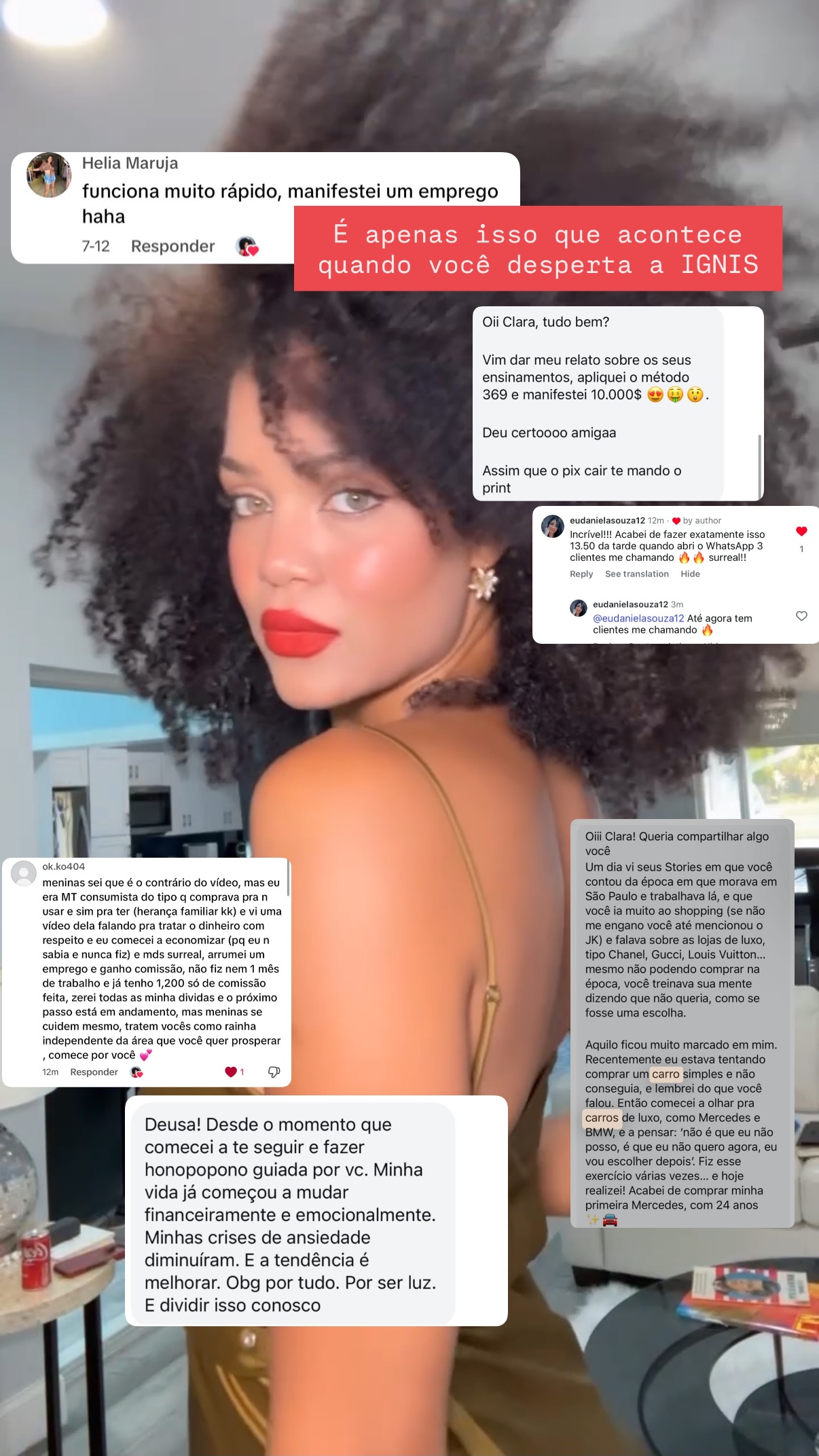 CLARA DEAN Facebook ad: É apenas isso que acontece quando você desperta…