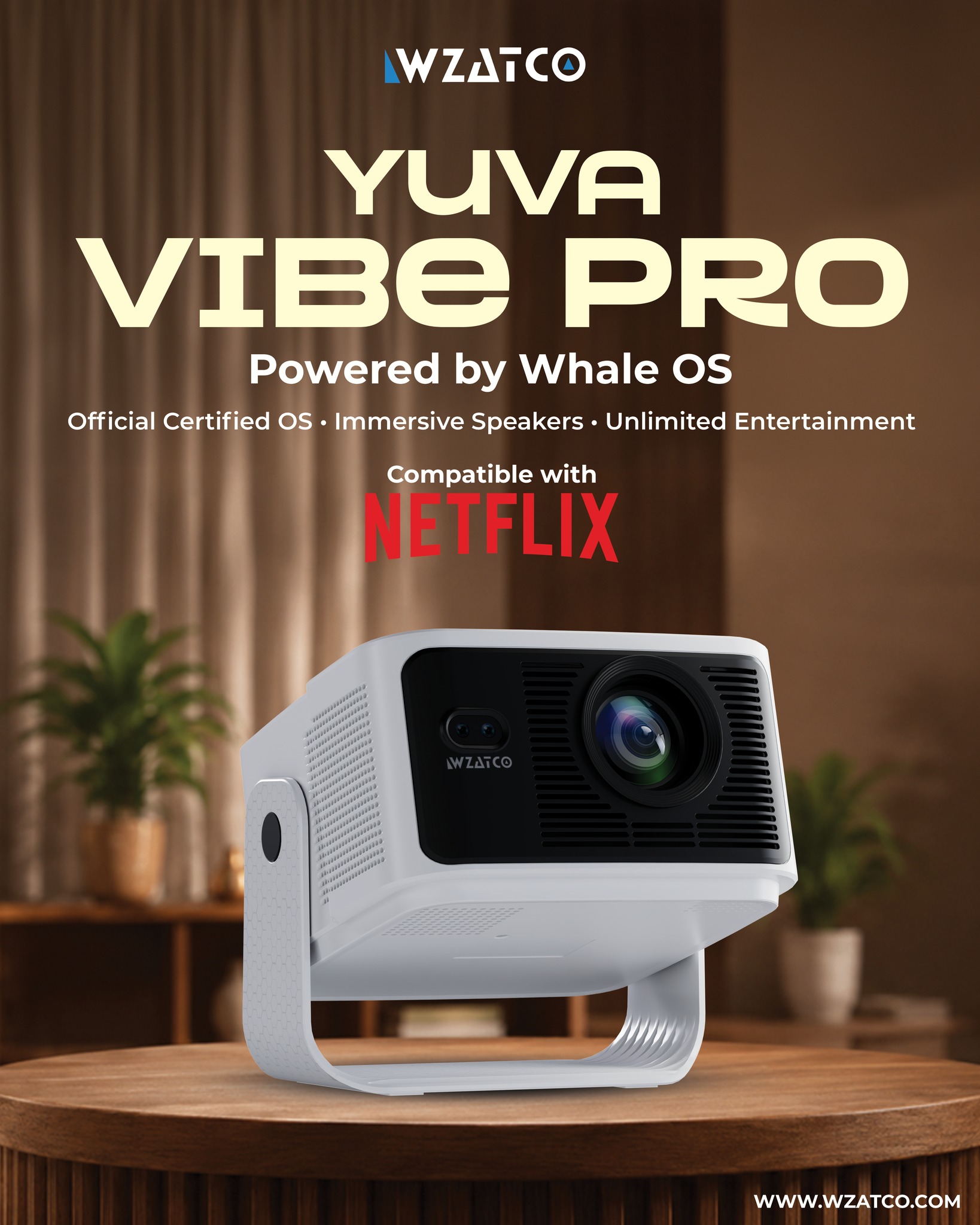 Wzatco Projectors Facebook ad: Yuva Vibe Pro
