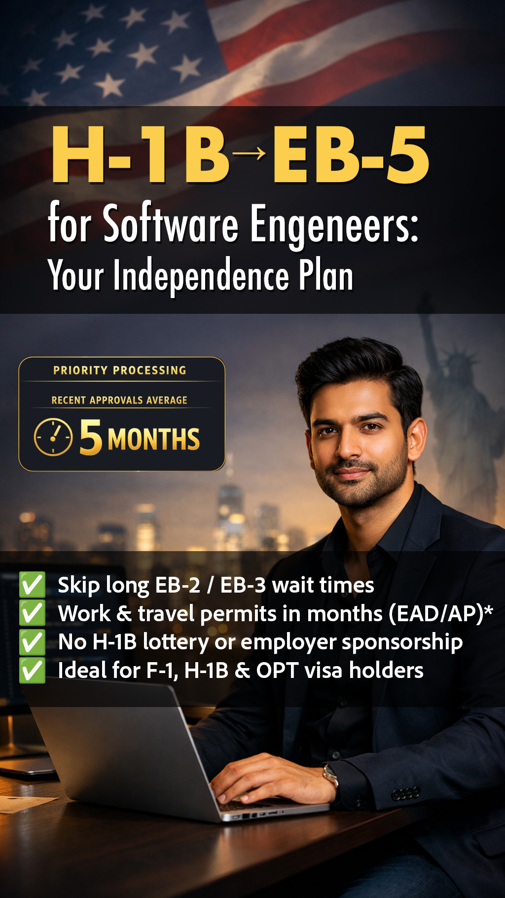 EB-5 Guide Facebook ad from Apr 28, 2026