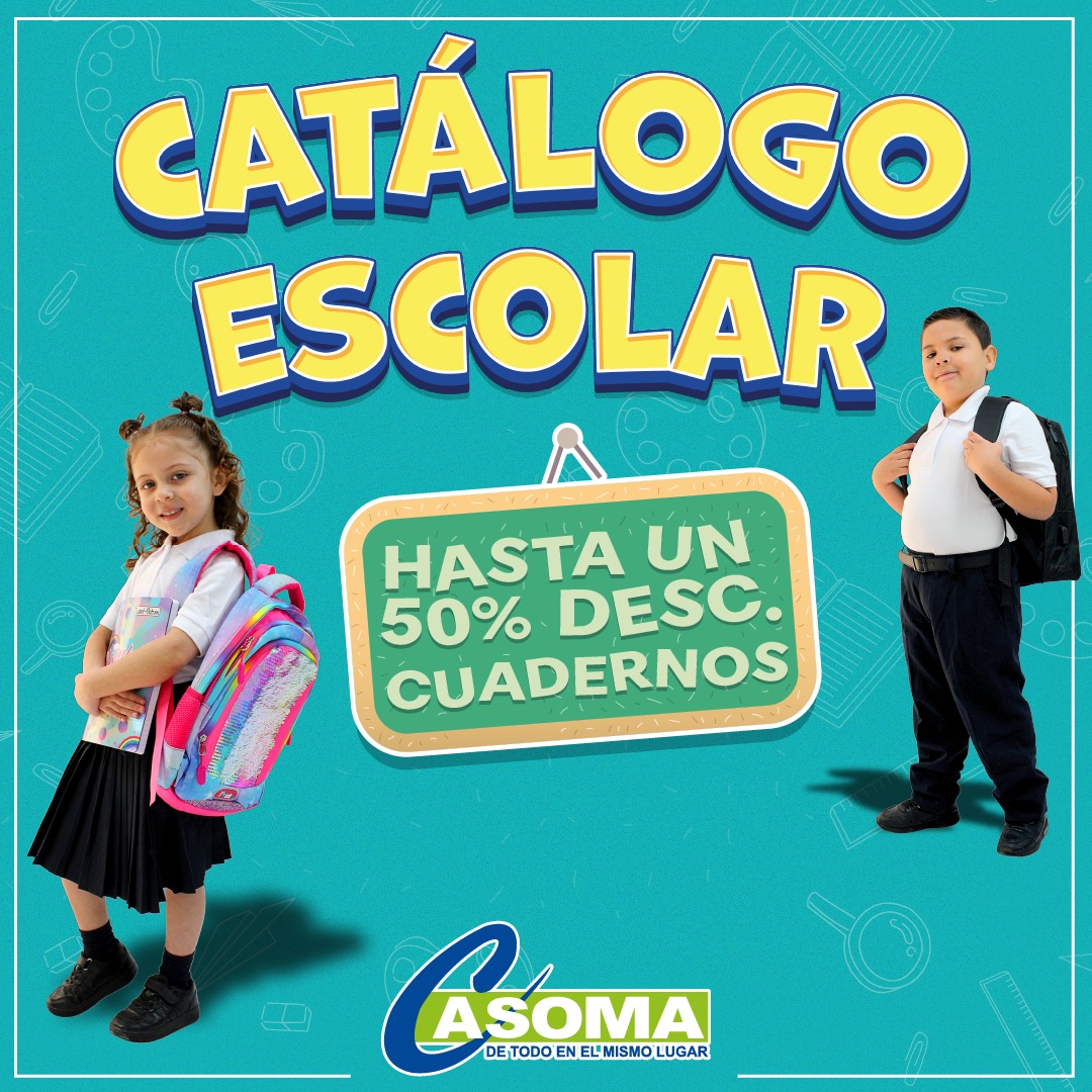 Tiendas Casoma Facebook ad: ¡Estamos a SOLO DÍAS del regreso a clases……