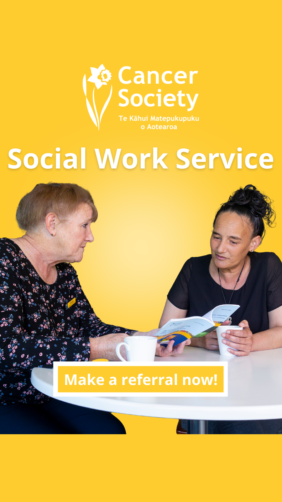 Cancer Society Auckland Northland Facebook ad