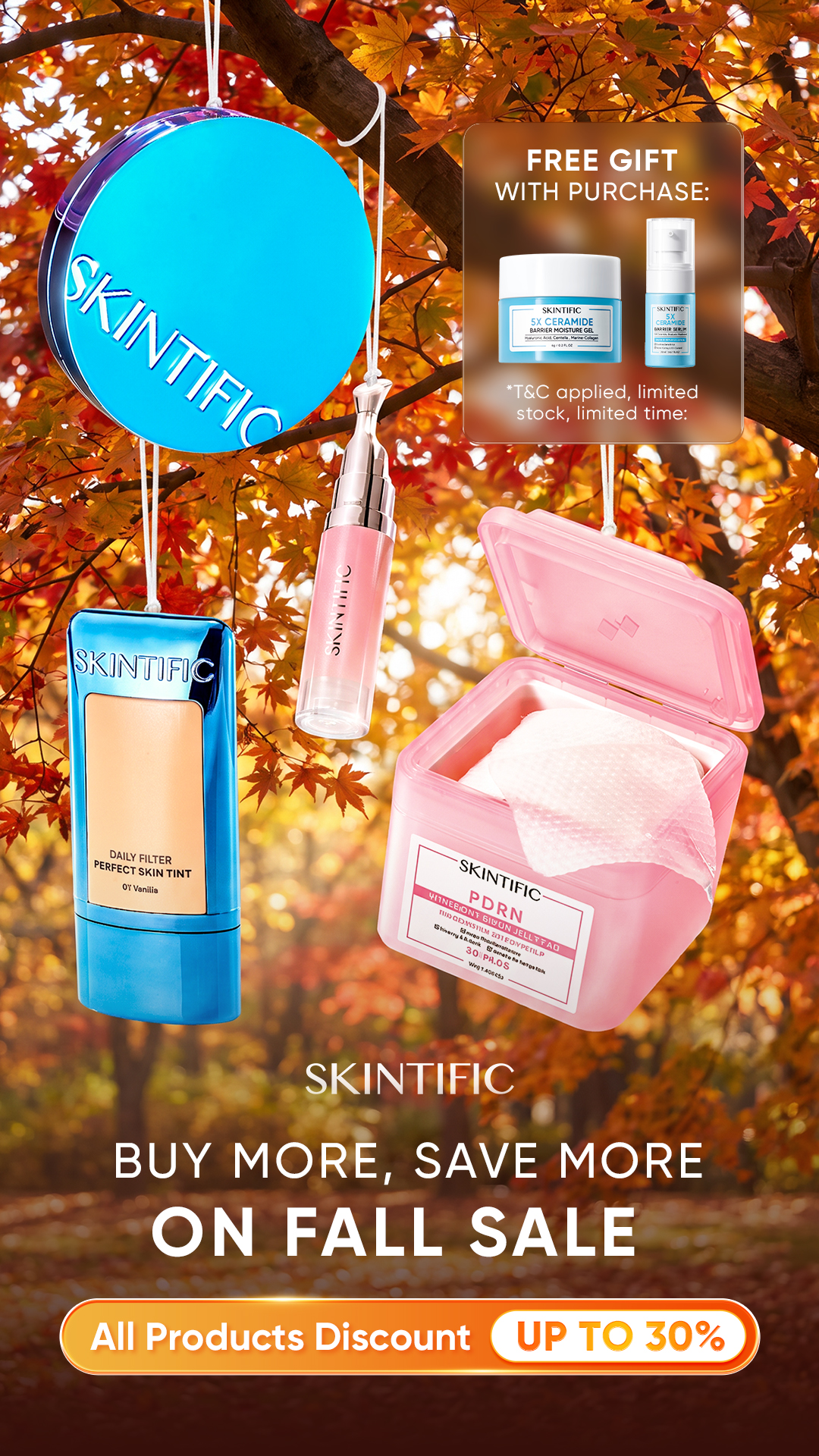 SkintificGlobal Facebook ad from Sep 29, 2026