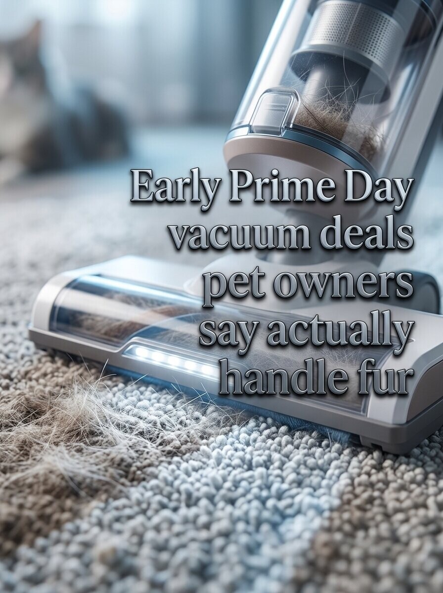 Top Tech Deals Facebook ad: Early Prime Day Deals on Vacuum Cleaners Pet Owners Say…