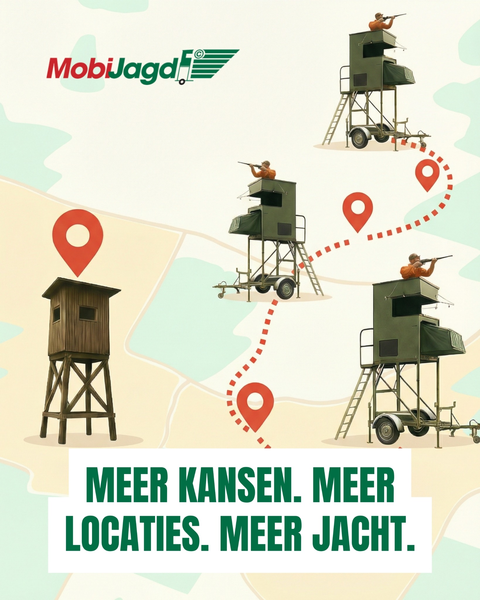 Mobile Jagdkanzel Facebook ad