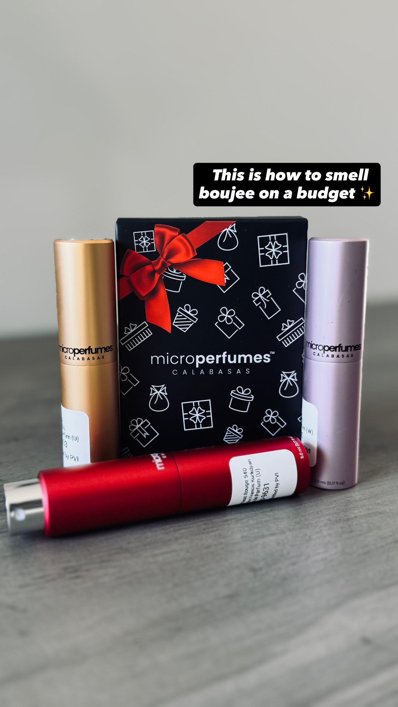 MicroPerfumes Facebook ad