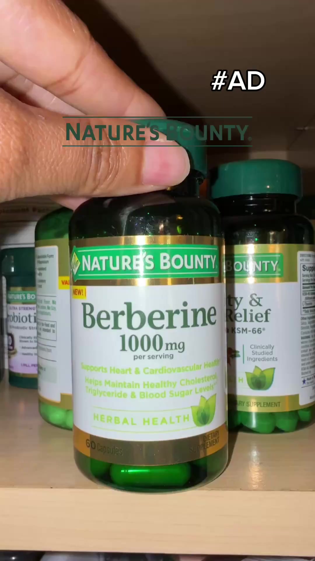 Nature's Bounty Facebook ad from Apr 1, 2026