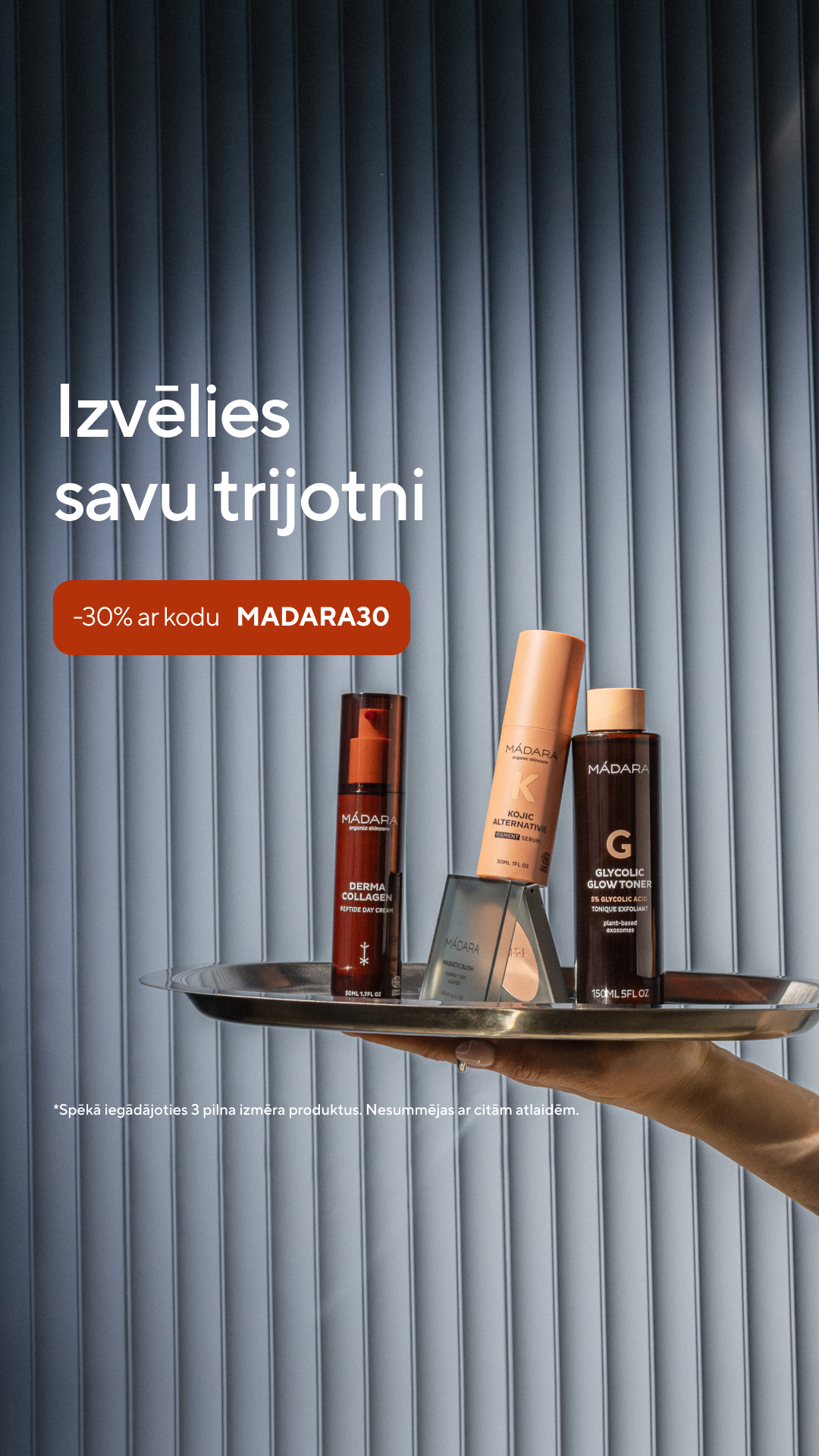 Mádara Organic Skincare Facebook ad