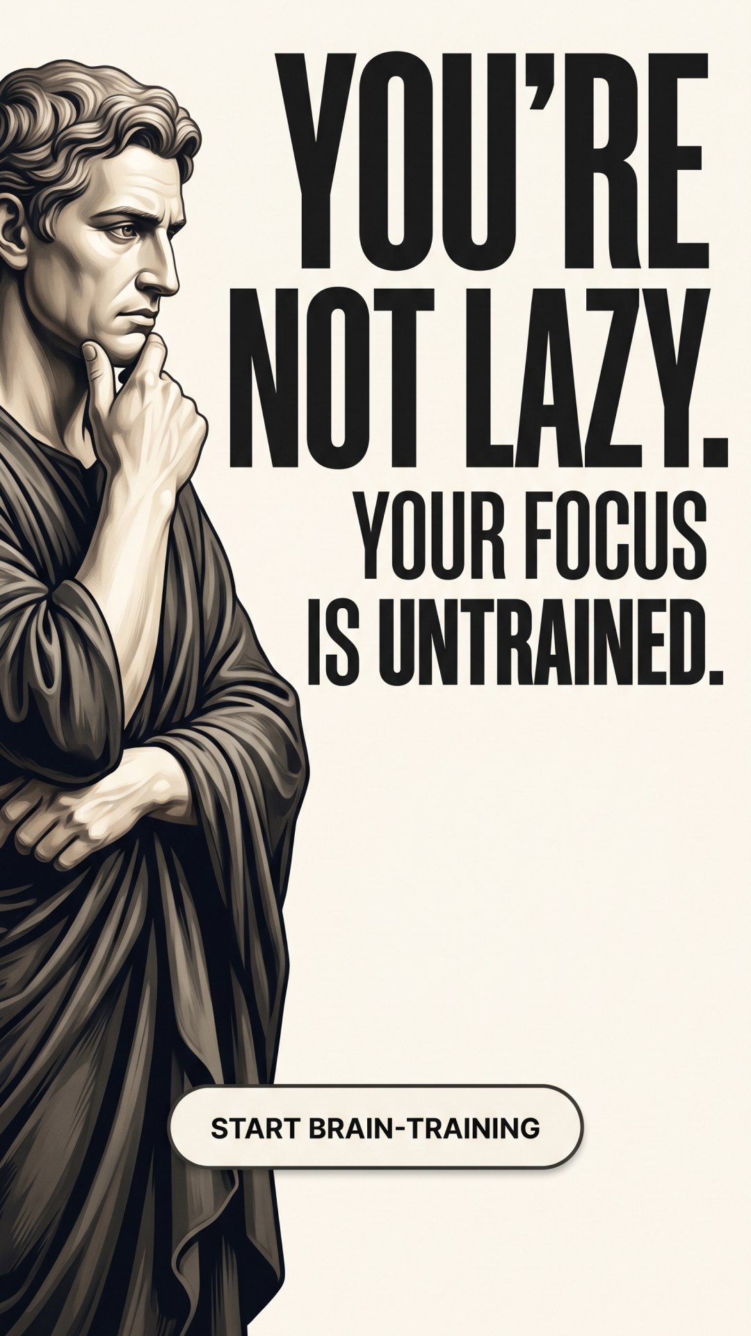 Boost Your Cognitive Performance Facebook ad: Take 3-minute quiz
