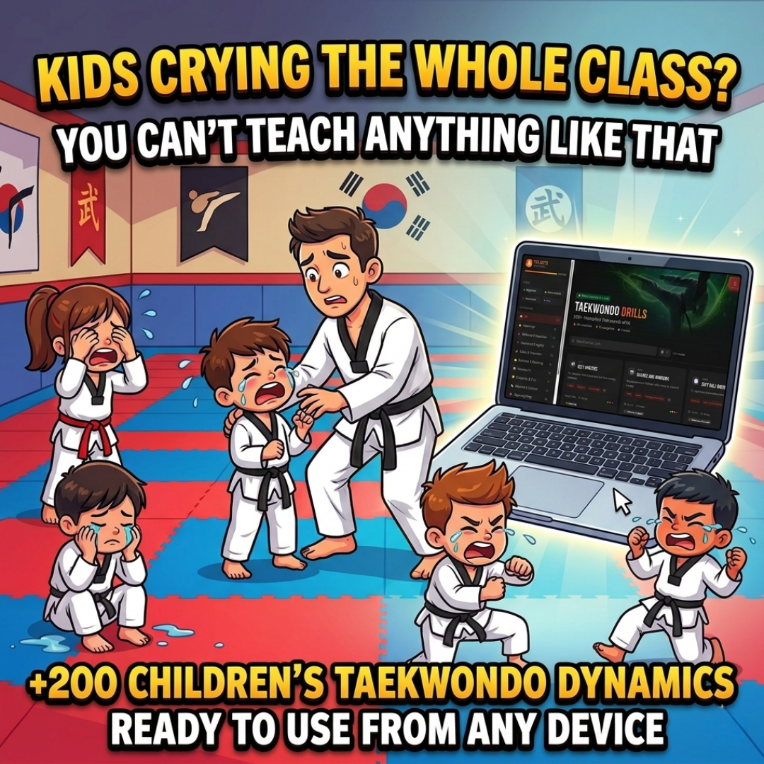 Full Taekwondo Facebook ad: TRANSFORM YOUR TAEKWONDO CLASSES