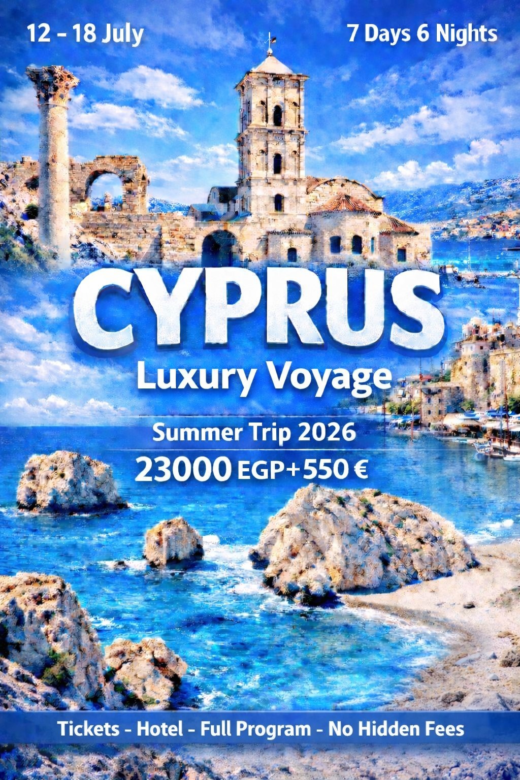 Wad3 Tayaran Travel Facebook ad: Ready to go with us to two countries…