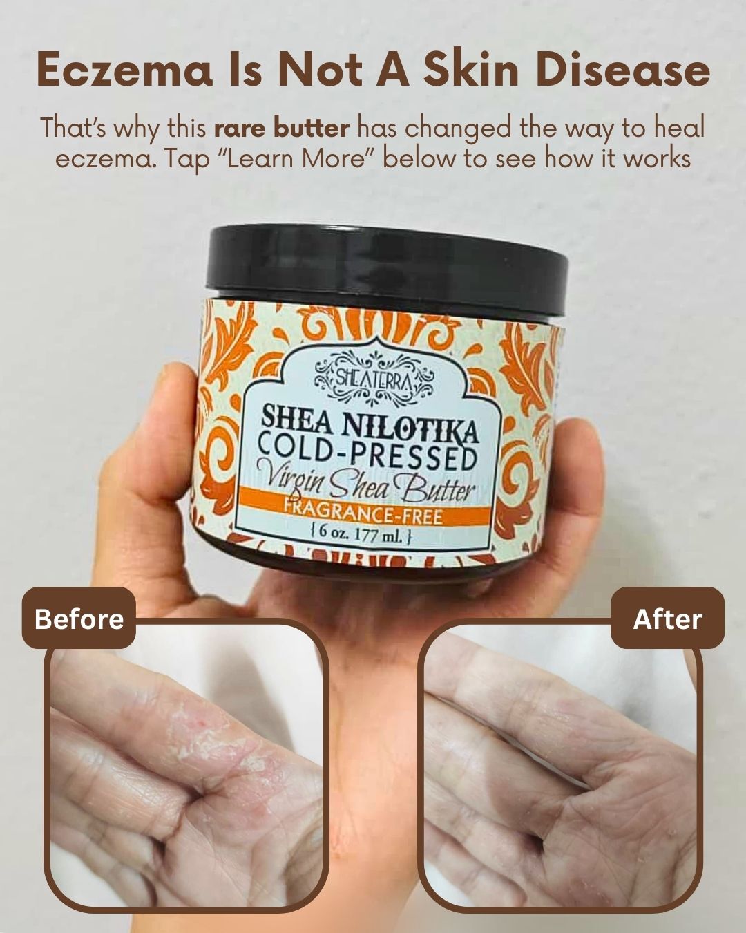 Shea Terra Malaysia Facebook ad: Derived from nature, proven by science