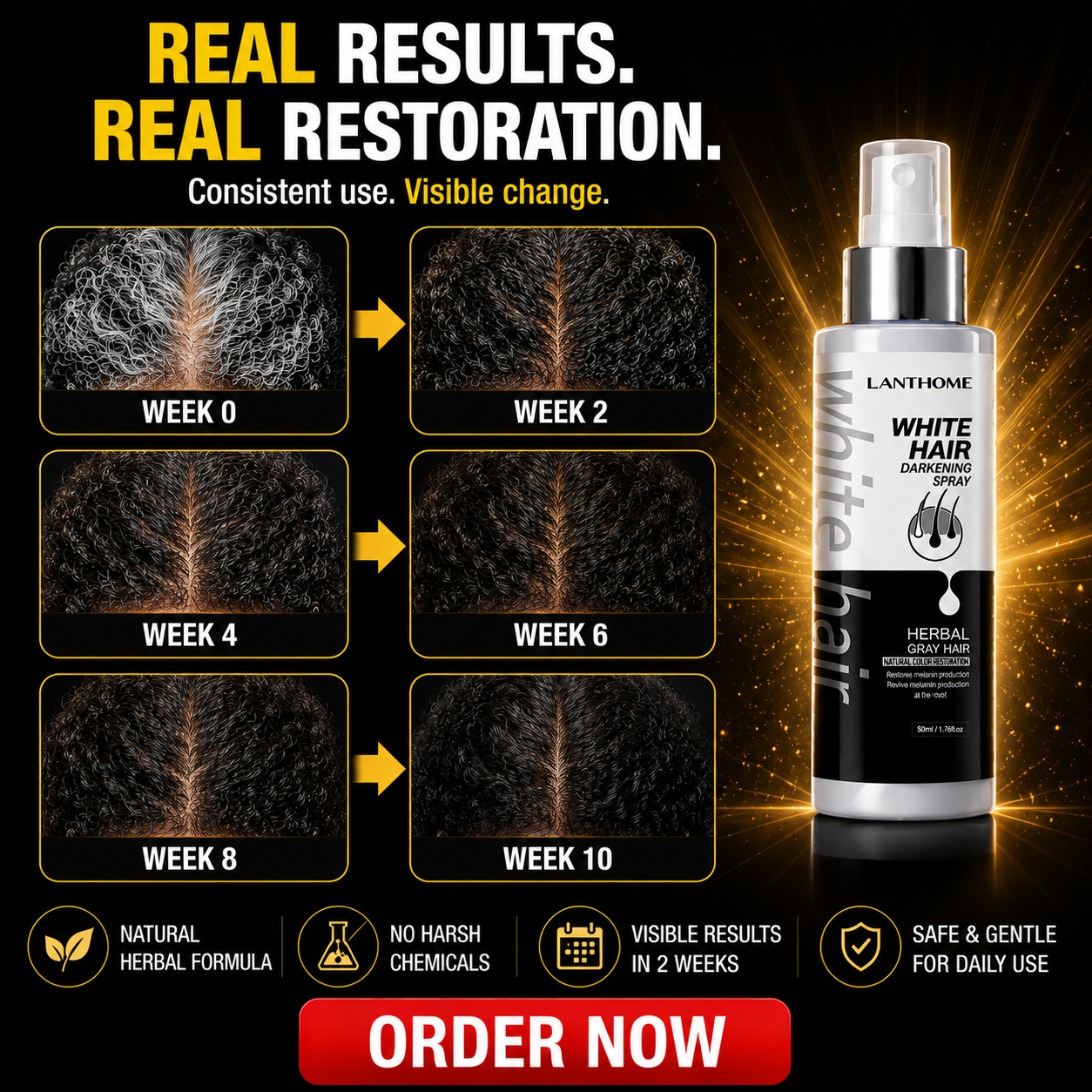 RexaBuy Facebook ad: Here's why your hair turned white