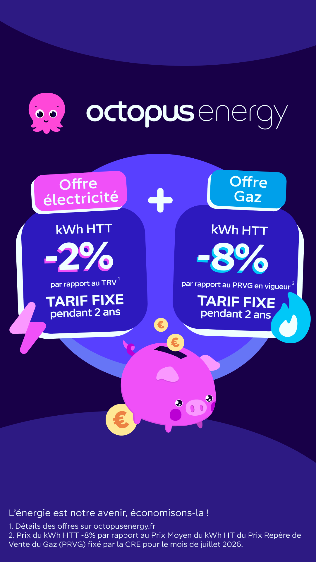 Octopus Energy Facebook ad