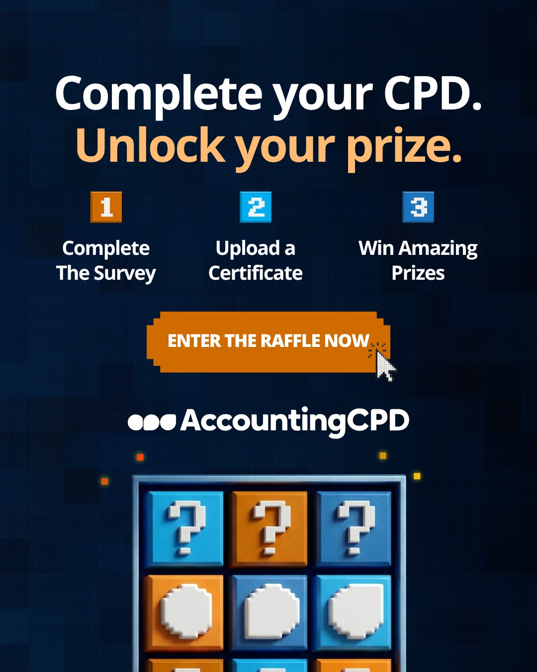 Accountingcpd Facebook ad: AccountingCPD May 2026 Raffle