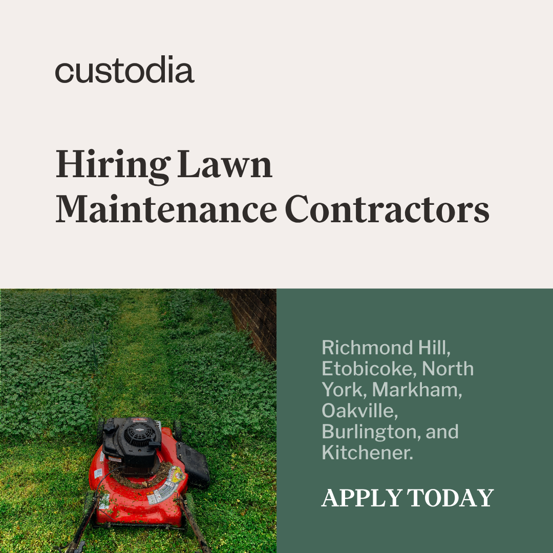 Custodia Group Facebook ad: Lawn Maintenance Contractors