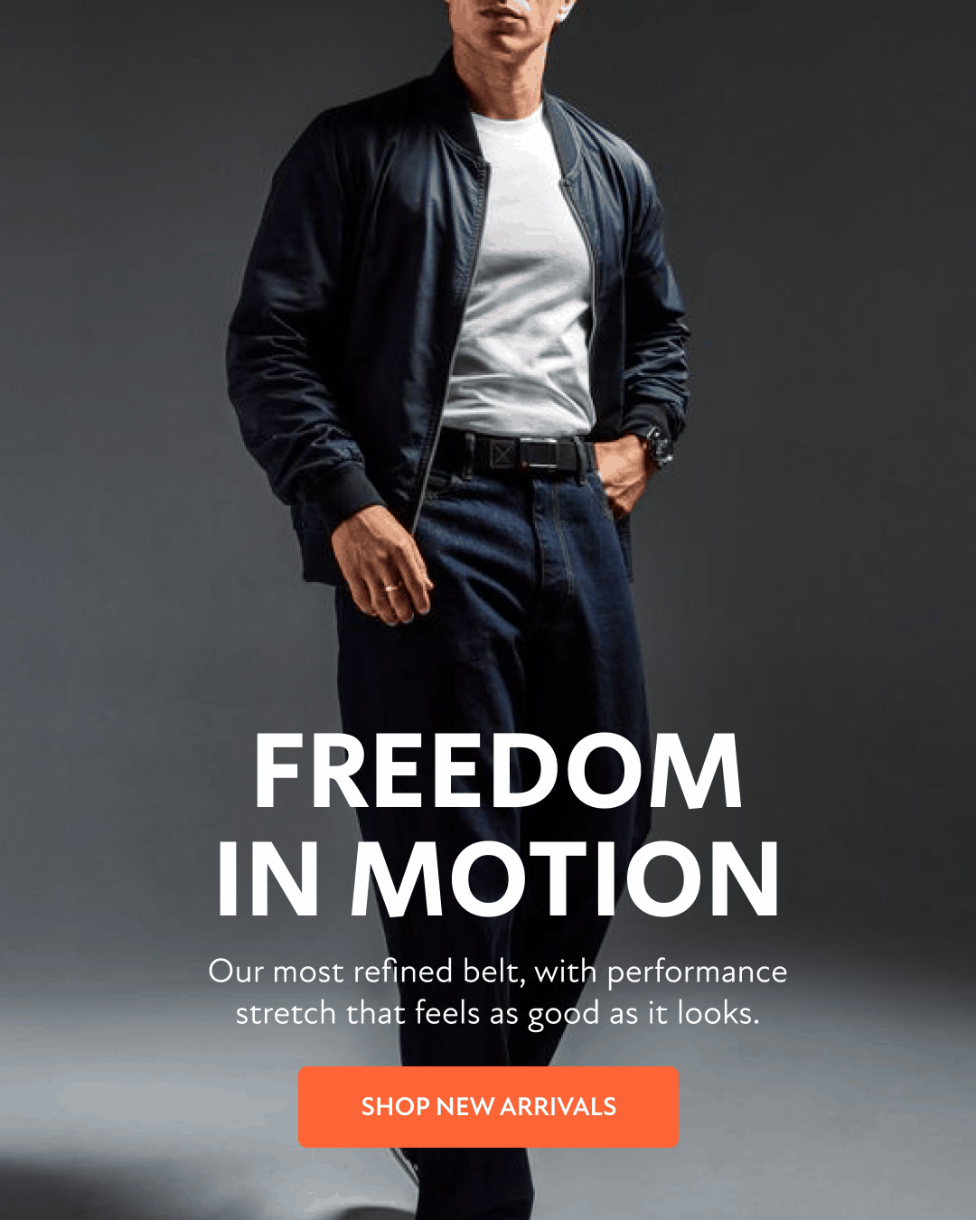 Arcade Belts Facebook ad: Shop Motion Black Flame