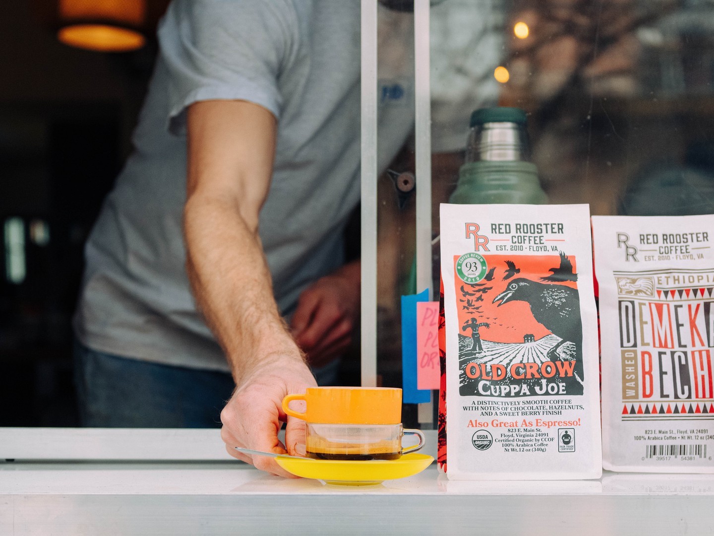 Red Rooster Coffee Roaster Facebook ad