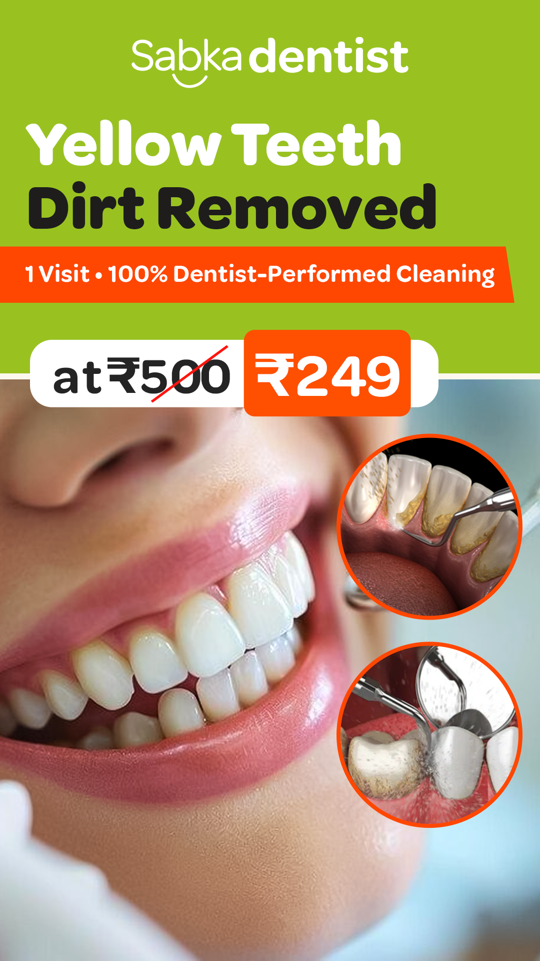 Sabka dentist Facebook ad