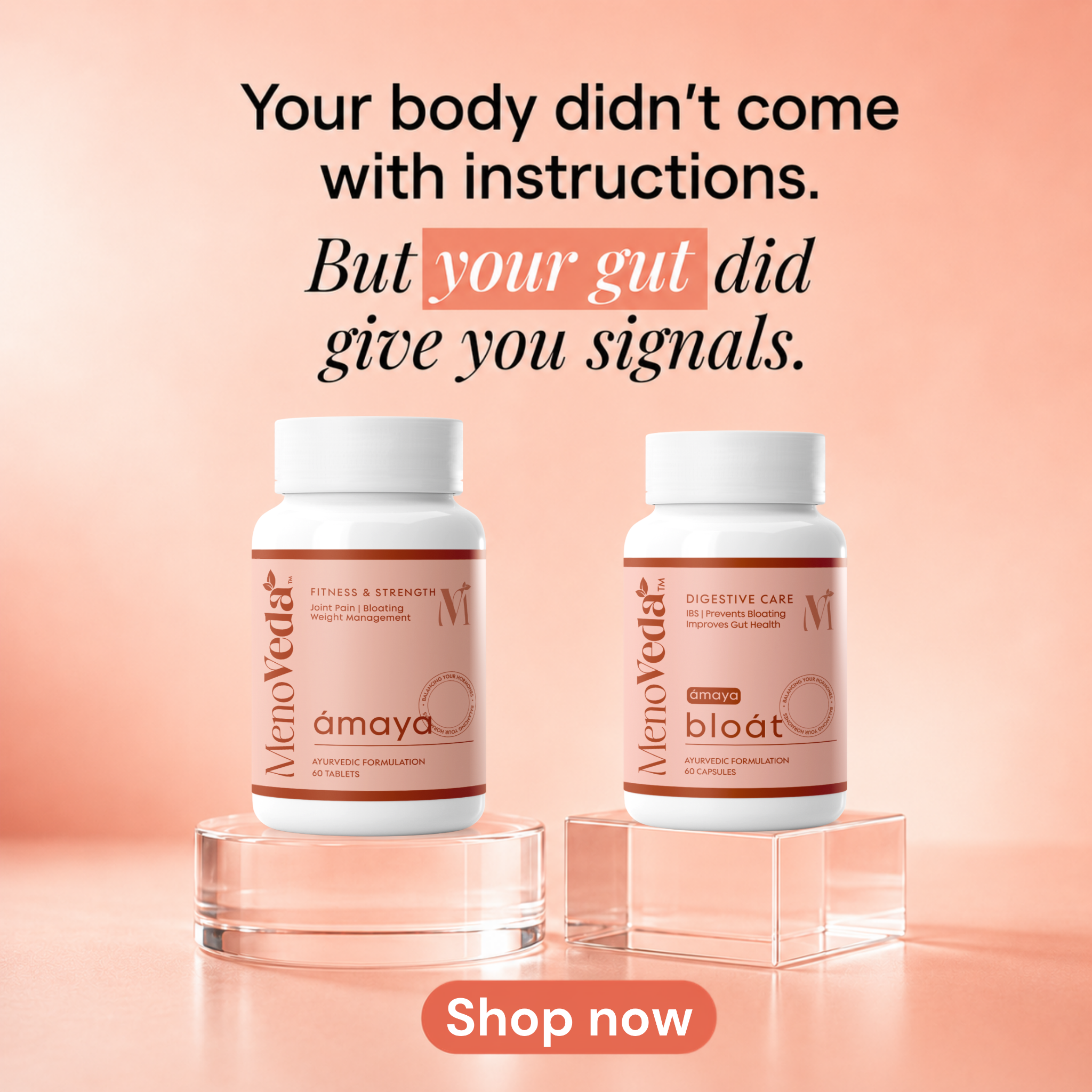 Menoveda Facebook ad