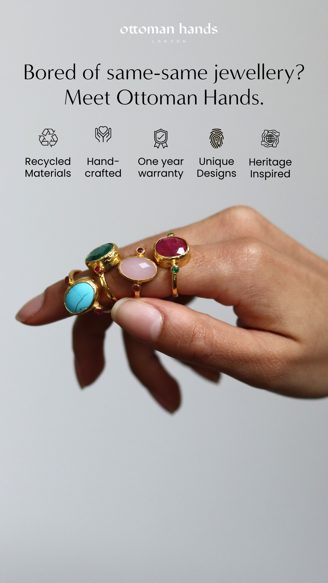 Ottoman Hands Facebook ad