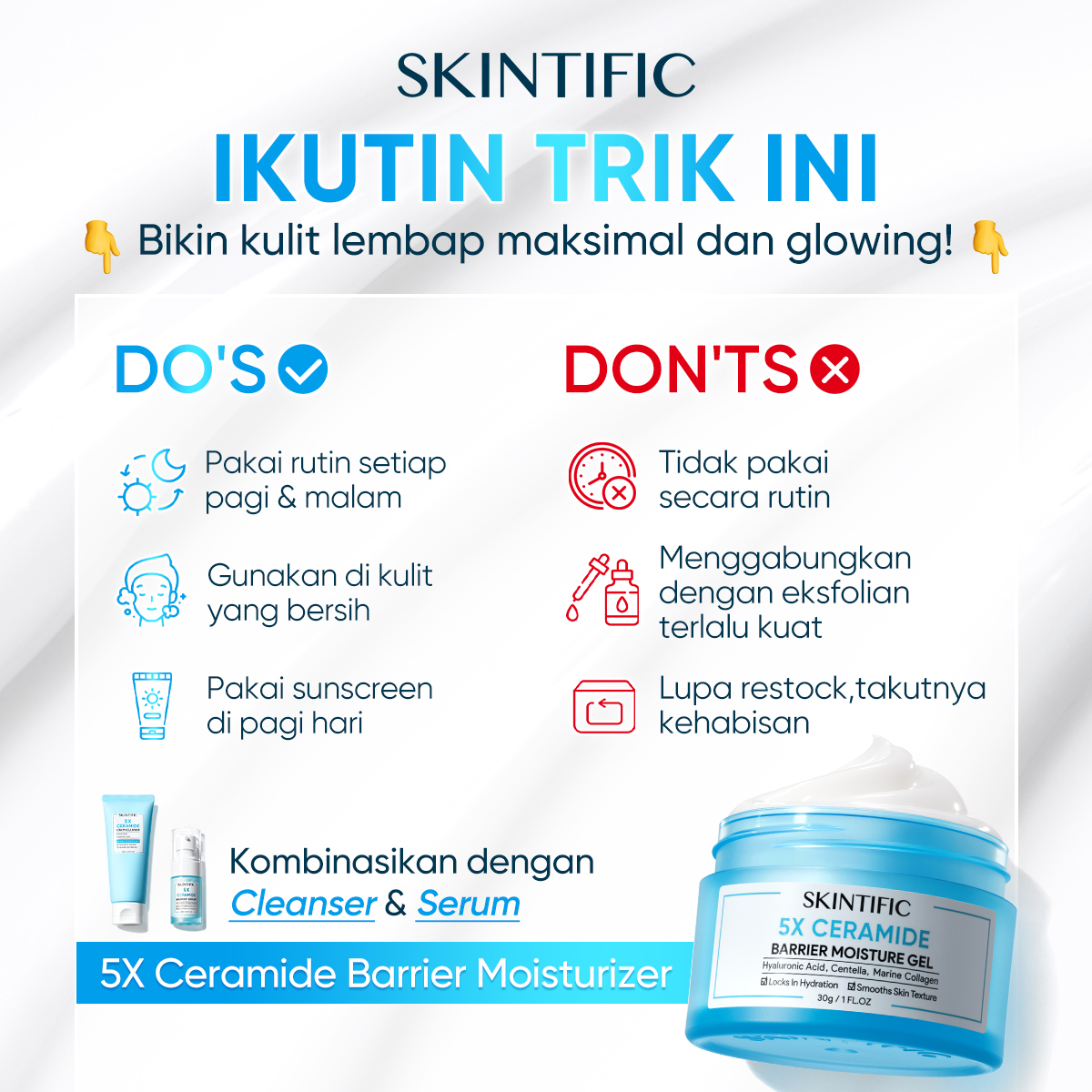 Skintific Co Facebook ad