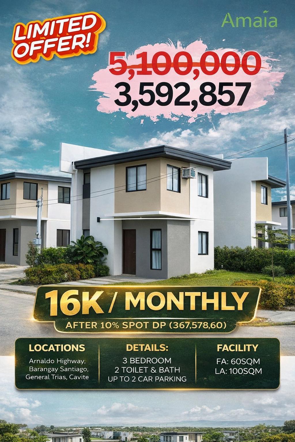Luxury Living Facebook ad: LIMITED-TIME OFFER | AYALA QUALITY HOME