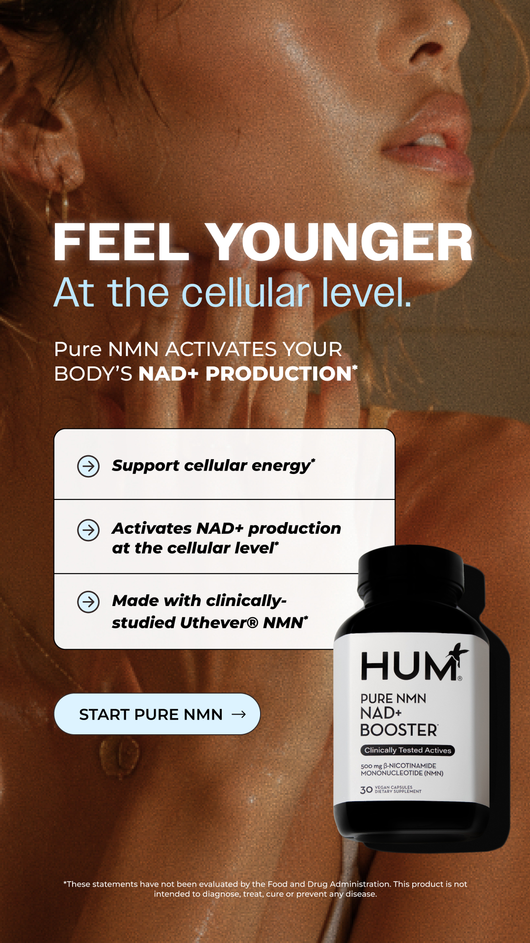 HUM Nutrition Facebook ad