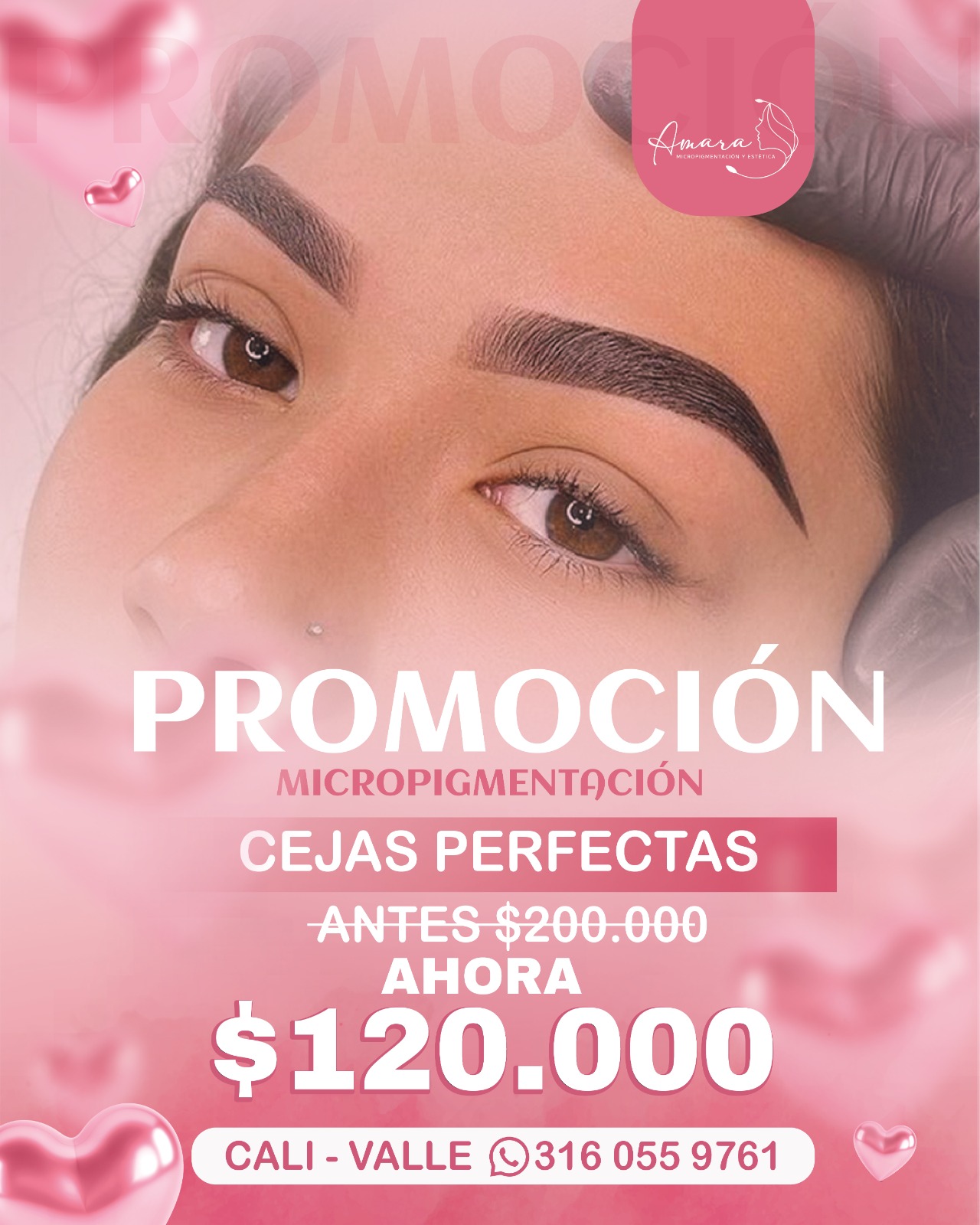 Amara Micropigmentación y Estética Facebook ad