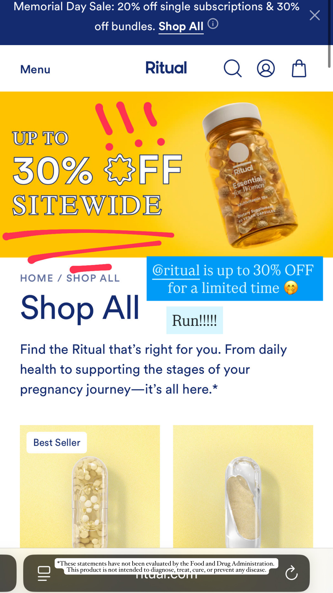 The Quality Edit Facebook ad
