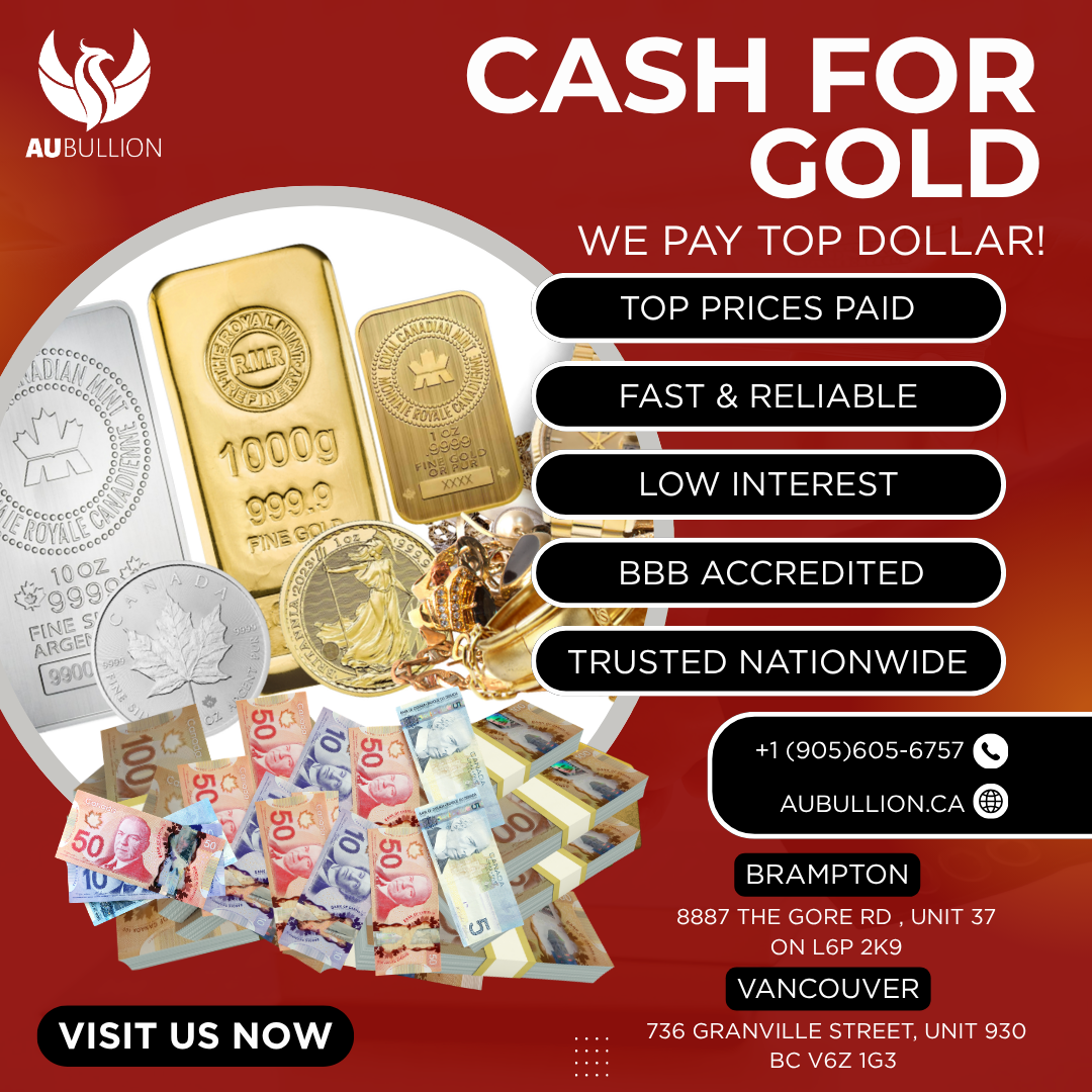 AuBullion.ca Facebook ad