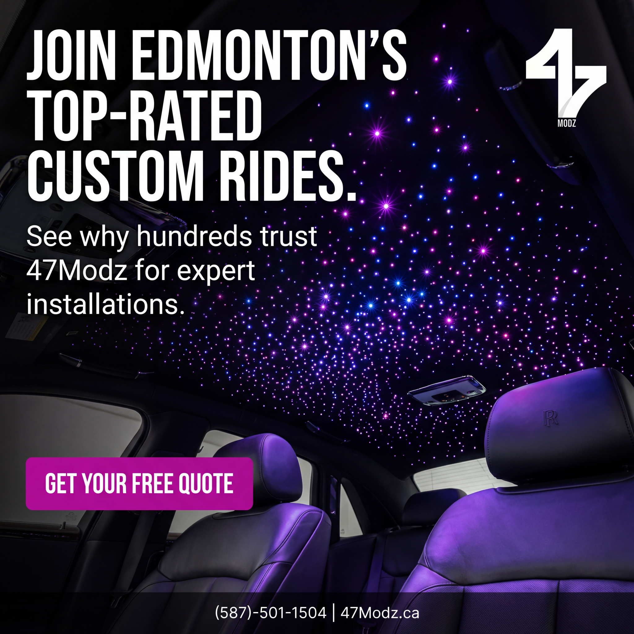 47Modz Facebook ad: Upgrade Your Driving Experience