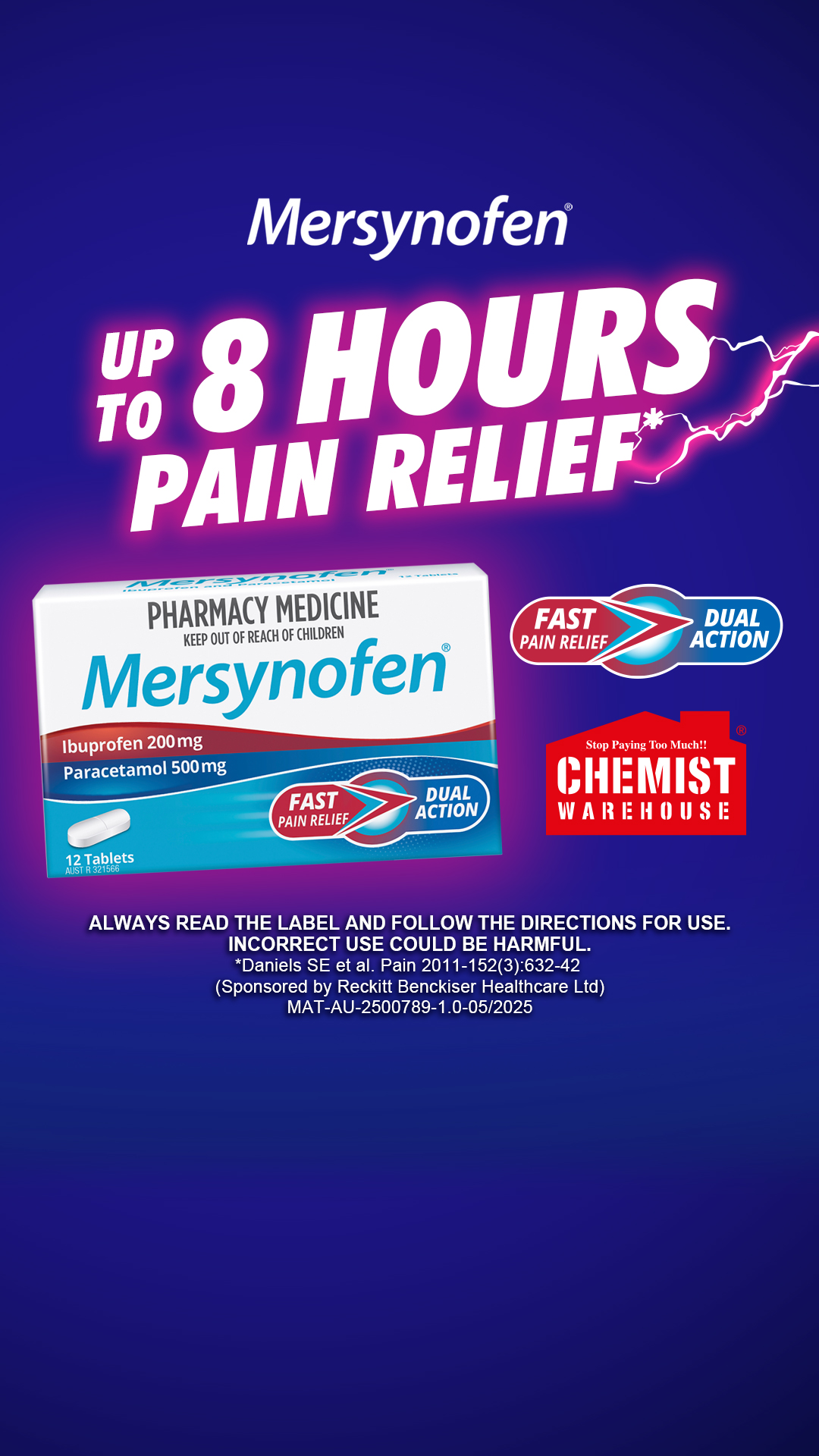 Chemist Warehouse Facebook ad