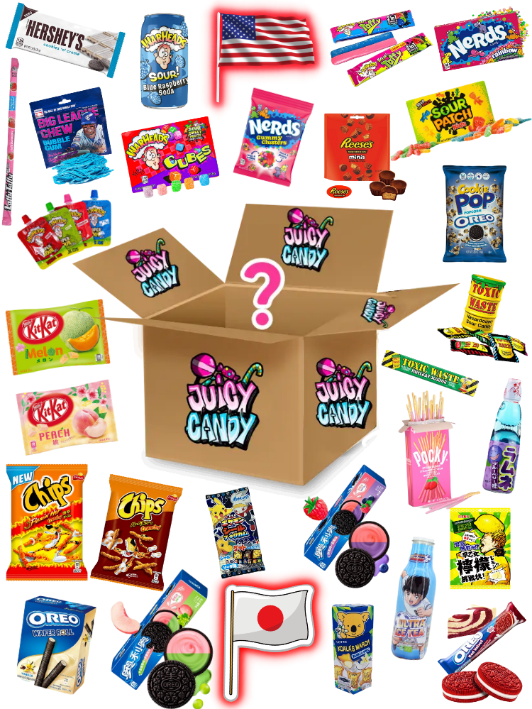 juicycandy.de Facebook ad: Juicy Candy ᐅ Süßigkeiten aus aller Welt selber mixen ᐅ…