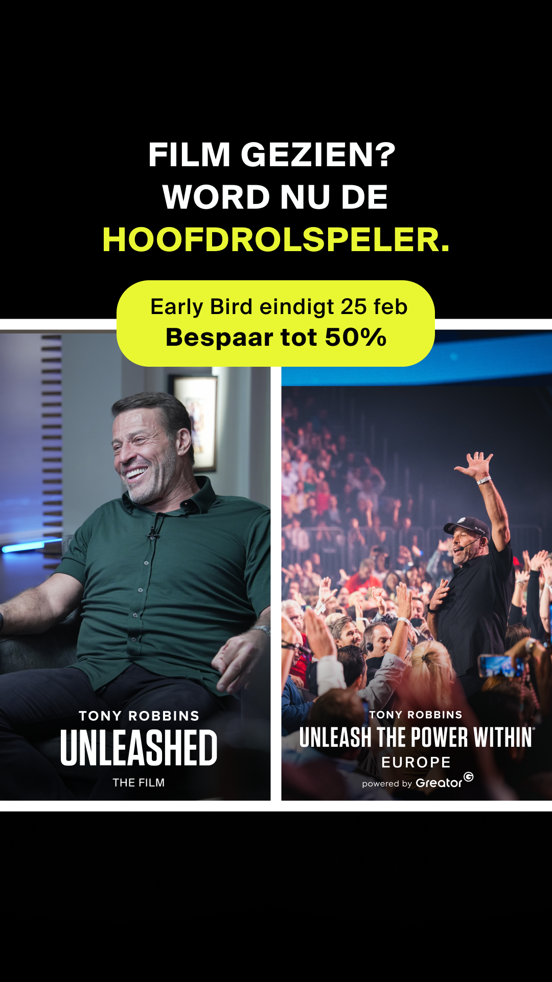 Greator Facebook ad