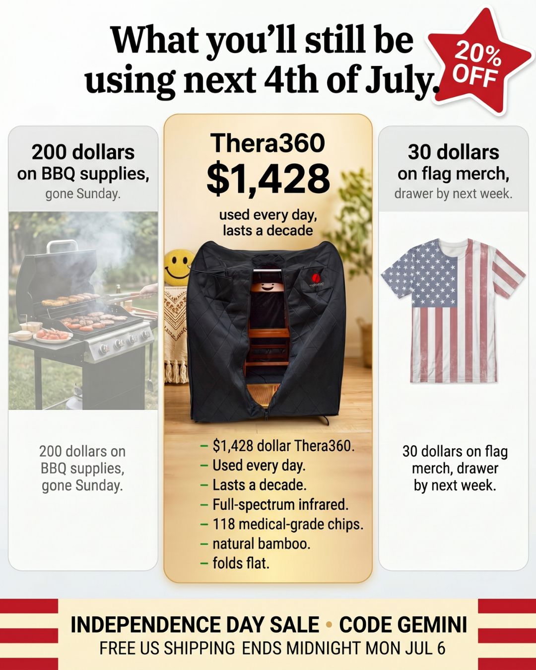 Therasage Facebook ad