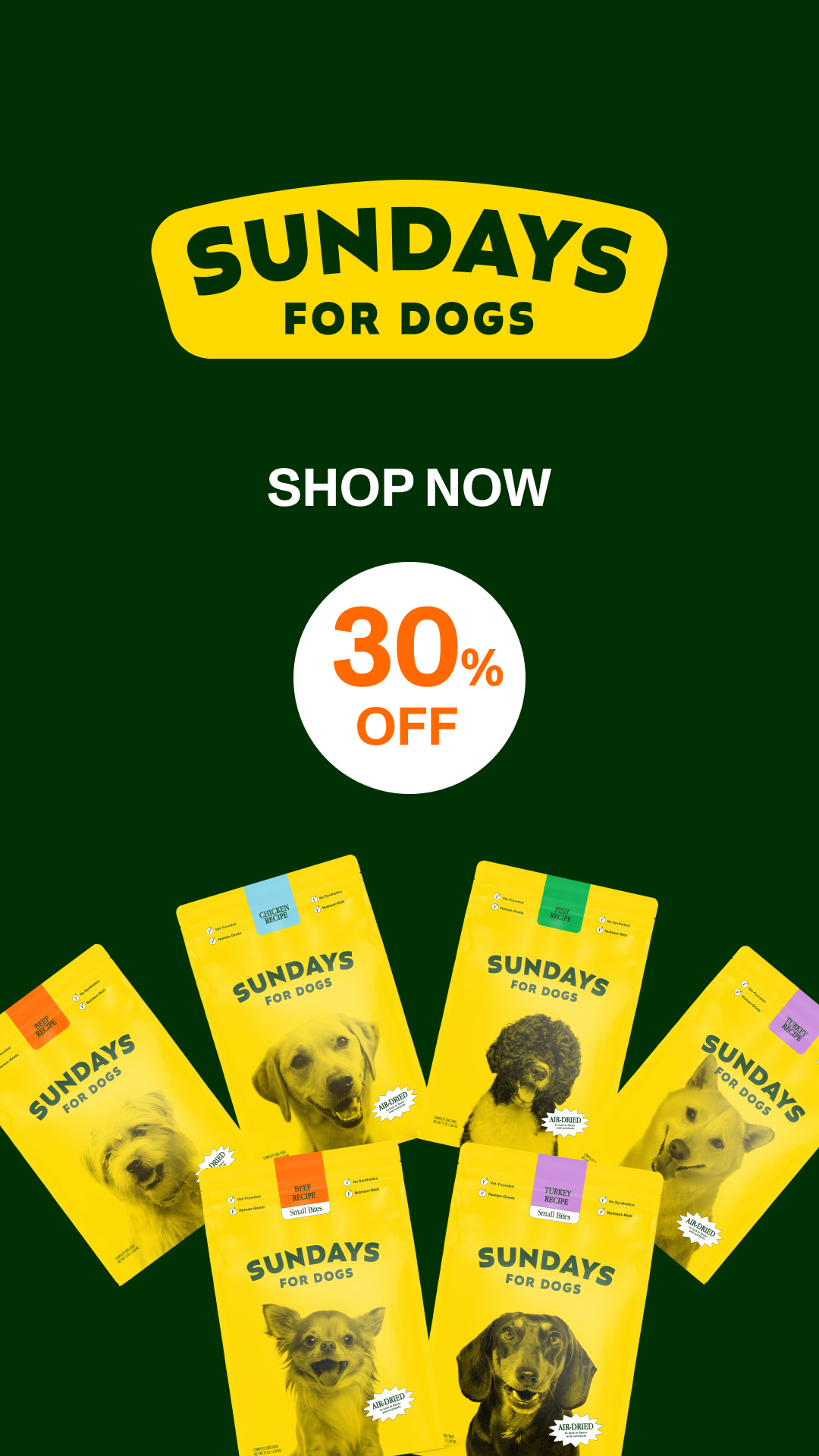 Sundays Facebook ad